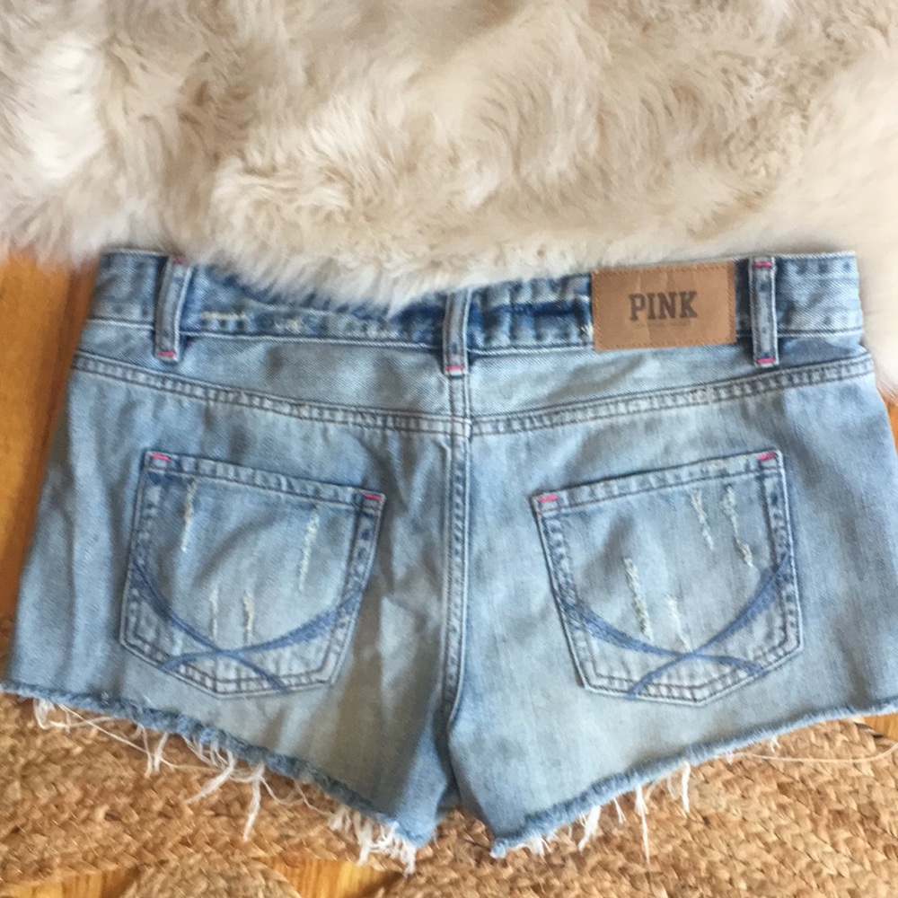 Vic Sec PINK jean shorts